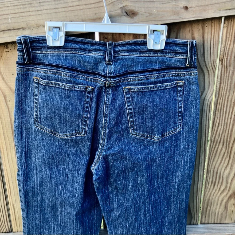 Jones New York Sport Petite Jeans Plus Size 8P Velvet Ribbon Trim Cotton - Picture 8 of 10